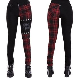Killstar This is Hell Split Leg Pants